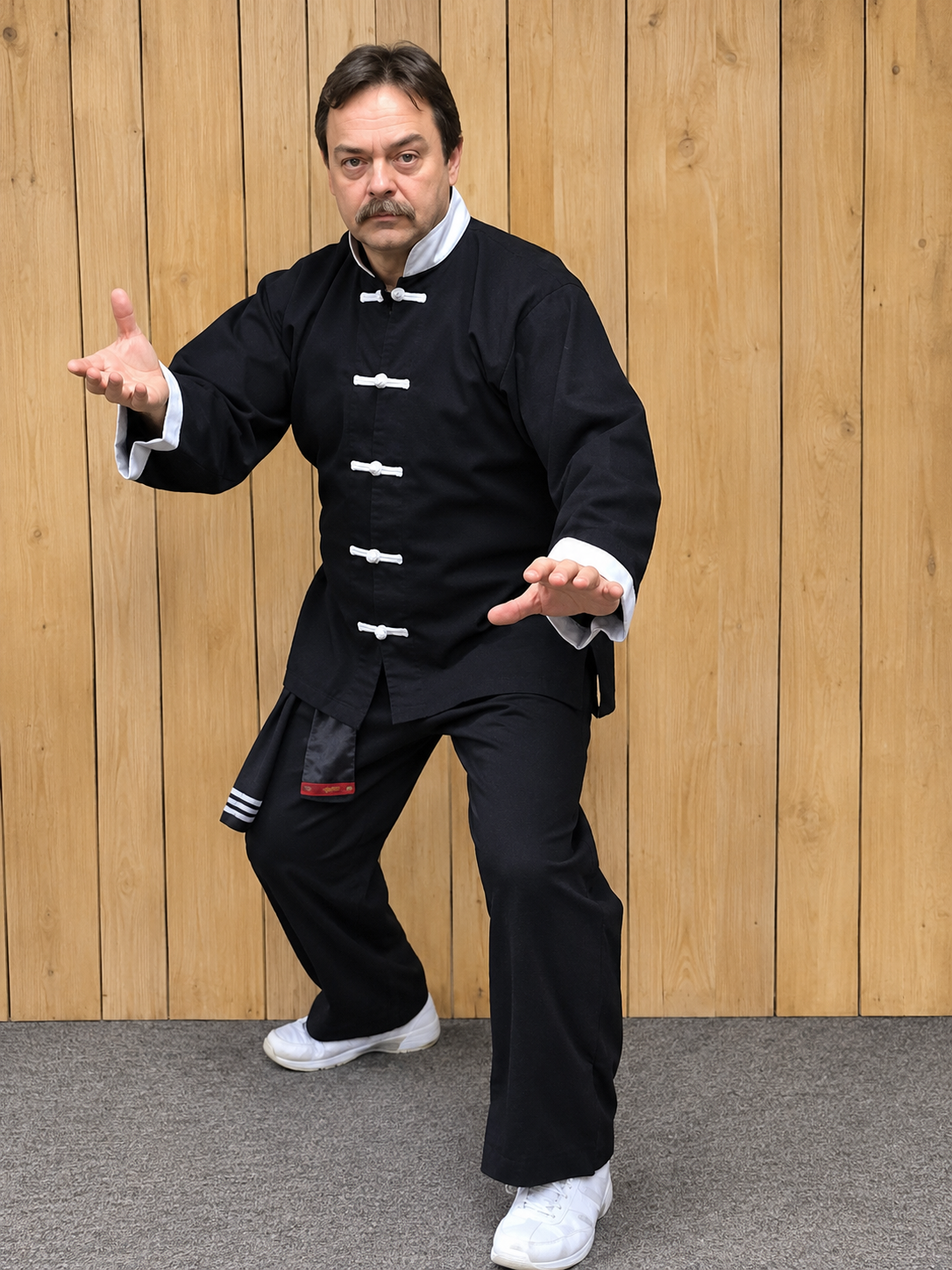 Sensei Charles Barrett demonstrating Tai Chi